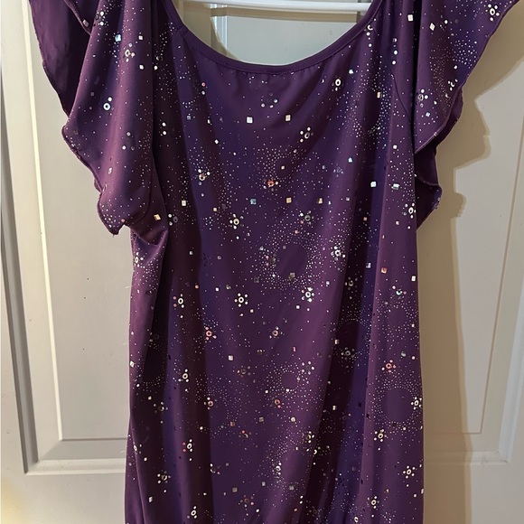 Topia   Purple with silver sparkles - Picture 2 of 4